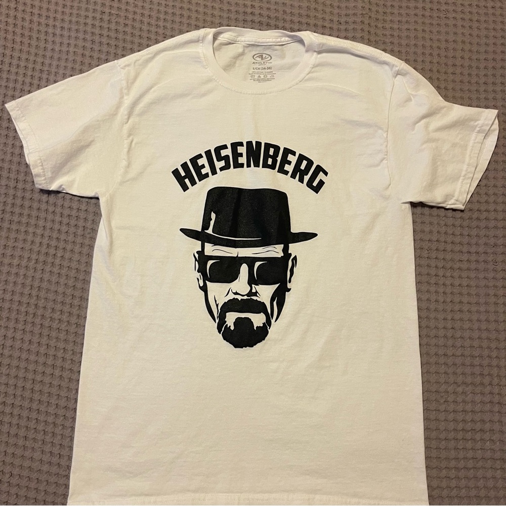 Athletic Works White Heisenberg Graphic Tee